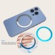 1pc Magnetic Adapter Ring, Universal Magnet Sticker Compatible With Magsafe Accessories & Wireless Charging For IPhone 14