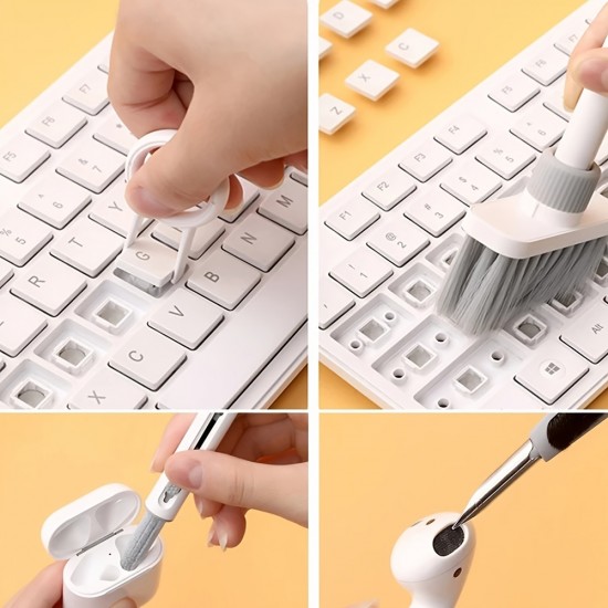 Cleaning Brush Cleaning Pen Keyboard Earphone Computer Cleaning Set Cleaning Laptop Seam Dust Removal Multifunctional Brush