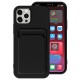 Silicone Phone Case  With Card Holder For,iPhone14