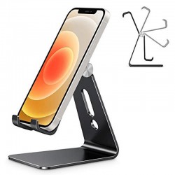 Adjustable Cell Phone Stand Aluminum Desktop Phone Dock Holder For Huawei IPhone 14 11 12 Pro Max 8 7 Plus XR Samsung Galaxy Google Pixel