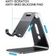 Adjustable Cell Phone Stand Aluminum Desktop Phone Dock Holder For Huawei IPhone 14 11 12 Pro Max 8 7 Plus XR Samsung Galaxy Google Pixel