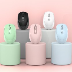 New Fashion M107 Wireless Charging Mute BT Dual-mode Mouse For Office Computer