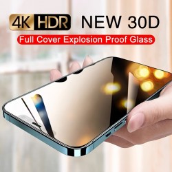 30D Full Cover Protective Glass On For ,iPhone 13 12 11 14 PRO MAX X XR Screen Protector IPhone 6 7 8 14 Plus Tempered Glass Film