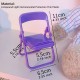 Desktop Cell Phone Holder Cartoon Folding Chair Shape Stand