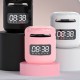 New Wireless Speaker Alarm Clock Small Audio Portable Mini Overweight Subwoofer High-quality Small Household Large-volume Payment Voice Broadcast Multifunctional