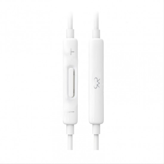 New White Earphones, Wired Earphones, In-Ear Headphones With Microphone, Sweatproof, Noise Isolating, High Definition, For Samsung, Xiaomi, Huawei, MP3 Etc.