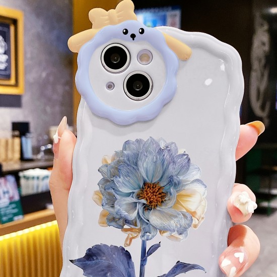 Phone Case With Elegant Beautiful Flower For,iPhone14