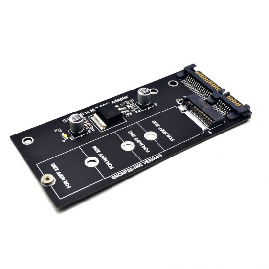 SATA3.0 To NGFF M.2 B-Key SSD Adapter M.2 SATA3 Converter Expansion Card For 2230-2280 SSD Add On Card