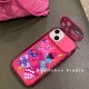 Pink Cool Girl Shock Absorbent Protective Case For IPhone 14