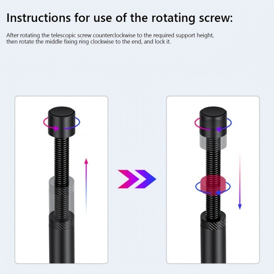 Graphics Card GPU Holder Support Telescopic Rotary Video Card Sag Bracket