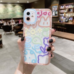 Cute Cartoon Graffiti Phone Case For IPhone14