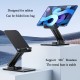 Tablet Stand Metal Base Adjustable Rotatable, Tablet Desktop Stand Holder Dock Compatible With Tablet IPad Pro 9.7, 10.5, 12.9 Air Mini 4 3 2, Kindle, Nexus, Tab, E-Reader