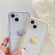 Creative Heart Dark Night Luminous Phone Case For,iPhone14