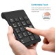 G5 Mini Digital Keyboard Wireless Portable Number Keypad USB Number Pad 18Keys For Office Accounting Teller Laptop