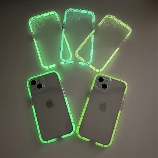 Creative Heart Dark Night Luminous Phone Case For,iPhone14