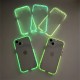 Creative Heart Dark Night Luminous Phone Case For,iPhone14