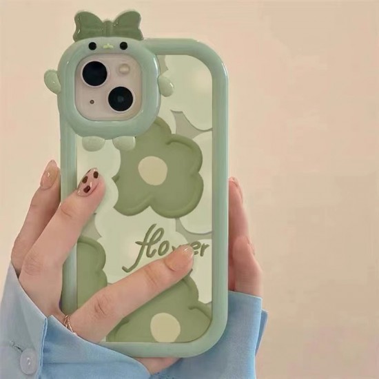 Flower Soft Silicone Protective Case For IPhone 14