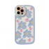 Oil Painting Flowers Silicone Shockproof Phone Case, For Iphone 14