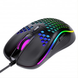 Wired Gaming Mouse, RGB Backlight Mechanical Gaming Mouse Ergonomic Lightweight USB Computer Mouse For Windows PC & Laptop Gamers