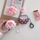 3D Cute Cartoon Cat Paw Shape Soft Silicone Wireless Earphone Case For Airpods 3/Pro