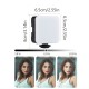 Stabilizers LED Fill Light Desktop Stand, Can Be Handheld Self-timer, 180° Rotational Lightweight Portable Tripod With Phone Holder And Remote Shutter Batteries Not Included, Need To Buy Two AA Batteries