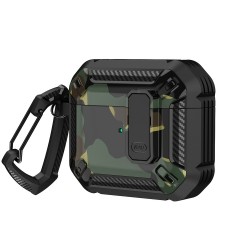 Camo Army Green Design Earphone Protective Case For Apple Airpods 3