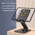 Tablet Stand Metal Base Adjustable Rotatable, Tablet Desktop Stand Holder Dock Compatible With Tablet IPad Pro 9.7, 10.5, 12.9 Air Mini 4 3 2, Kindle, Nexus, Tab, E-Reader