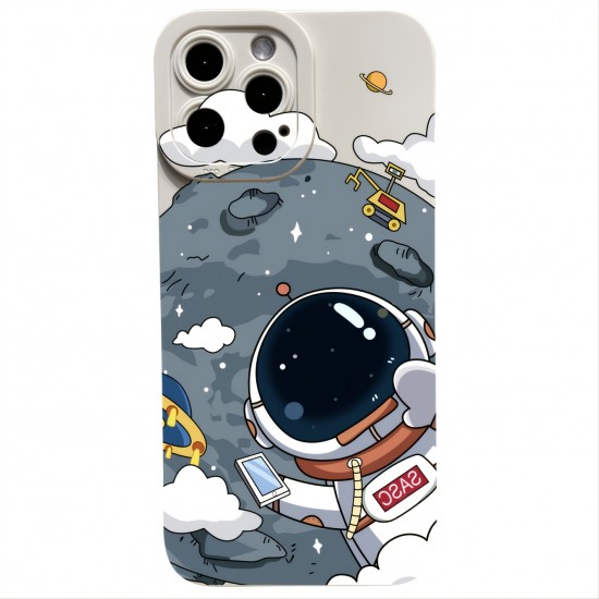 The Astronauts Pattern Phone Case For IPhone11