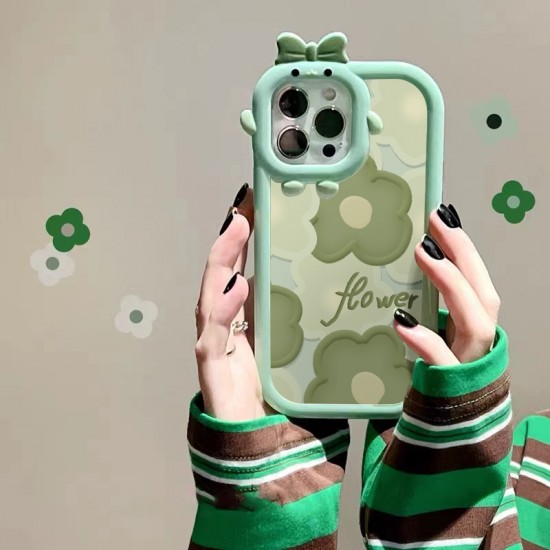 Flower Soft Silicone Protective Case For IPhone 14