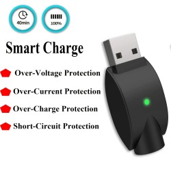 Smart USB Charger, Compatible With USB Adapter With LED Indicator, Latest Version Intelligent Overcharge Protection