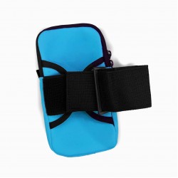 Blue Cell Phone Armband For Running, Fitness And Gym Workouts Outdoor