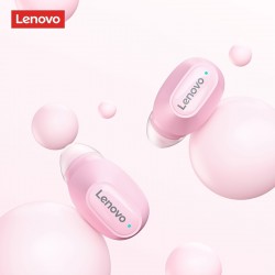 Lenovo XT62 Wireless Headphones Mini Cute Look Hd Microphone Headphones Christmas Gift For Women/Kids/Children/Men/Adults