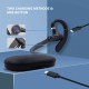 Black Hifi Stereo Sound MFB Button In-ear Headphones