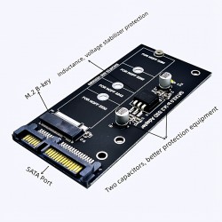 SATA3.0 To NGFF M.2 B-Key SSD Adapter M.2 SATA3 Converter Expansion Card For 2230-2280 SSD Add On Card