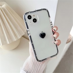 Creative Heart Dark Night Luminous Phone Case For,iPhone14