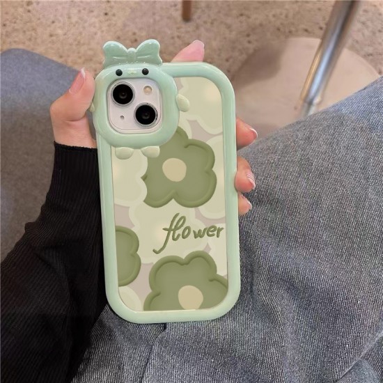 Flower Soft Silicone Protective Case For IPhone 14