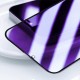 2pcs Purple Privacy Screen Protector Gradient Colorful Mirror Tempered Glass Anti Blue Light Film For,iPhone14