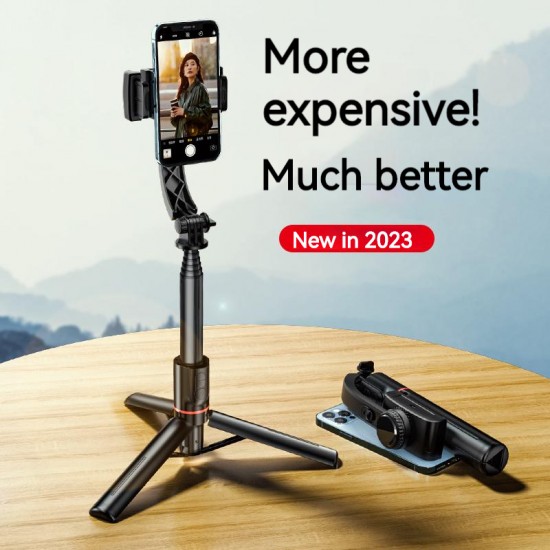 Xiaomi Handheld Selfie Stick Tripod Stabilizer, Camera Phone Holder With Wireless Remote For Smartphones Recording