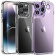 [3 In 1] For IPhone14/Pro Case, With 1pc Screen Protector, 1pc Camera Lens Protector, And 1pc Transparent Phone Case, [Anti-Scratch] [Drop Protection]