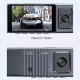 3 Channel Dash Cam Front And Rear Inside, 1080P Dash IR Night Vision, Loop Recording Car DVR Camera With 3 Inch IPS Screen 3 Cameras Car Dashcam