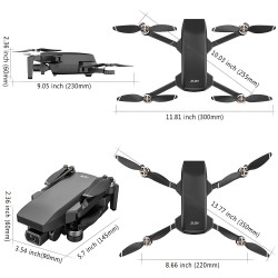 GPS Drone With Camera, 4K HD Real-time Aerial Photography Long Battery Life, Optical Flow Dual Positioning, Drones For Adults/Beginners