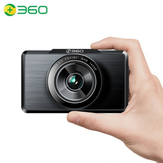 360 G500H 2K Dual Dash Cam Front And Rear 1080P APP WiFi Control GPS  3'' IPS Screen Car Camera Driving Recorder Night Vision H.265 24hr Motion 128G